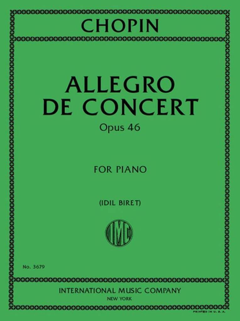 Allegrop De Concert Opus 46